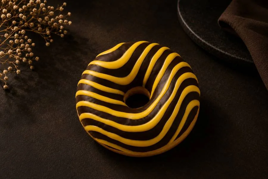 Bitter Çikolatalı Donut 